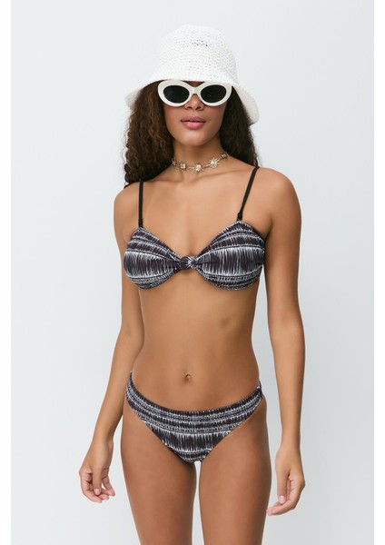 Straplez Bikini Takım 3249 Siyah modelleri