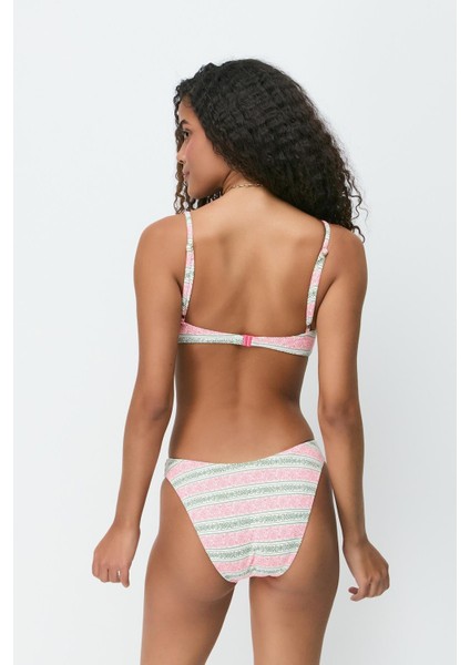 Ip Askılı Bikini Takım 3241 Kırmızı