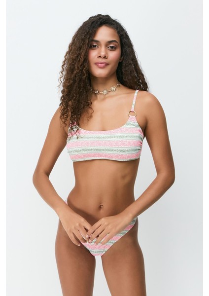 Ip Askılı Bikini Takım 3241 Kırmızı