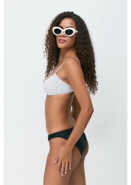 Straplez Bikini Takım 3282 Siyah/beyaz fırsatları