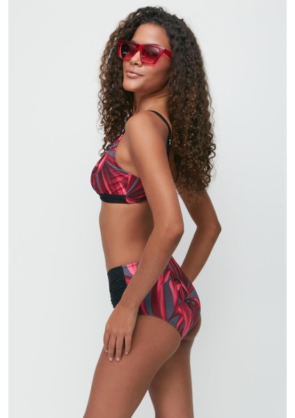 Toparlayıcı Bikini Takım 3247 Kırmızı fırsatları