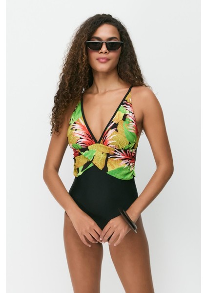 V Yaka Mayo 7765 Siyah