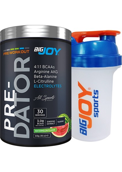 Bigjoy Sports Predator Preworkout Karpuz Aroma 510g