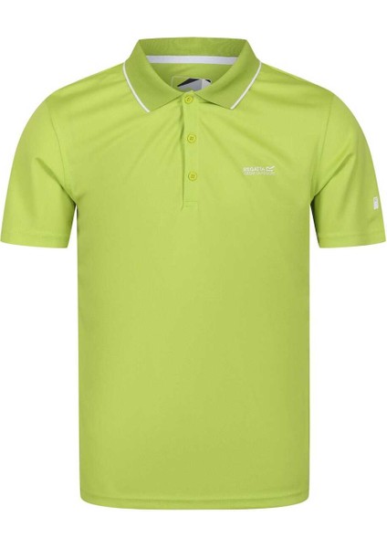 Maverik V Polo Yaka Erkek T-Shirt-Yeşil