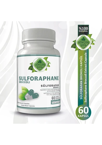 Sülforafan Brokoli Kapsül (SULFORAPHANE BROCCOLİ CAPSULE)