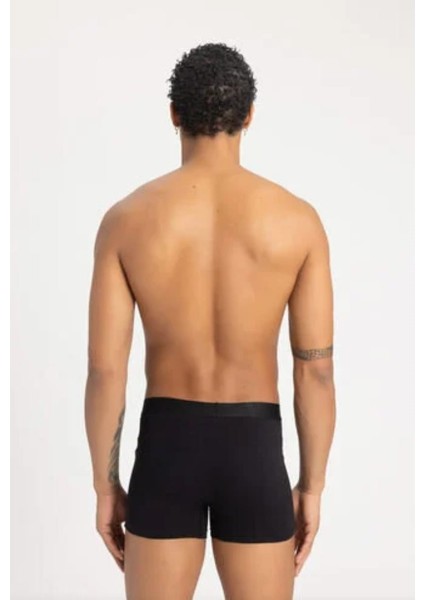 3lü Süpersoft Organik Bambu Kumaş Jakar Kemer Erkek Boxer