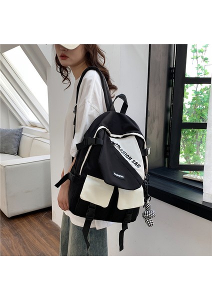 Basit Gündelik Bilgisayar Sırt Çantası Öğrenci Okul Çantası (Yurt Dışından) fiyatları