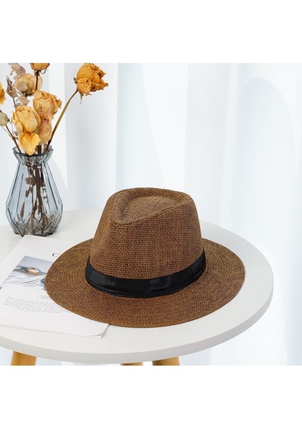 Papirüs Düz Şapka ( Kadın ve Erkekler Için )