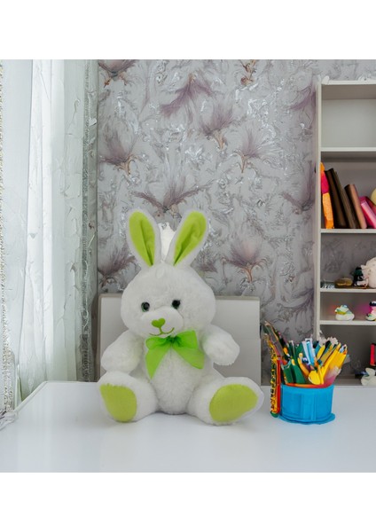 Neon Renkli Tavşan Peluş 30 cm 62232