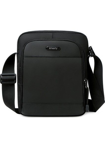 Omuz Çantası Erkek Aşınmaya Dayanıklı Messenger Çanta Çok Fonksiyonlu Evrak Çantası Erkek Çantası (Yurt Dışından)