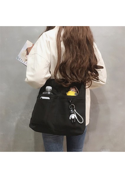 Büyük Kapasiteli Kanvas Postacı Çantası (Yurt Dışından)