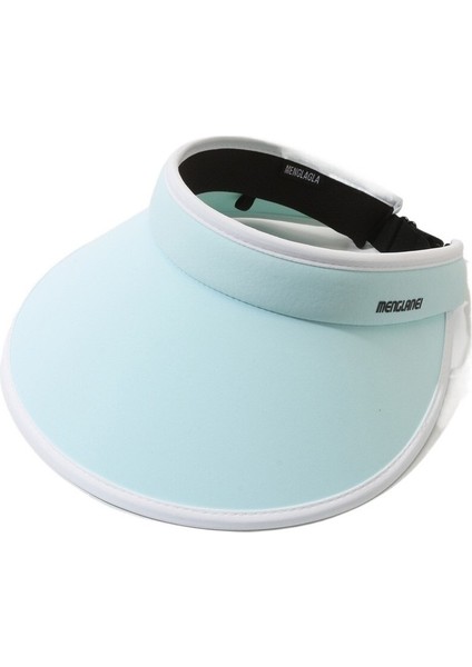 Jia Wang Yi Meow Güneş Şapkası Yaz Yeni Buz Ipek Güneşlik Kore Versiyonu Macaron Rengi Katlanabilir (Yurt Dışından)