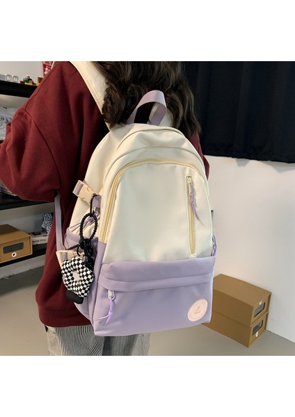 Küçük Taze Moda Marka Sırt Çantası Kadın Sırt Çantası Öğrenci Okul Çantası (Yurt Dışından) fiyatları