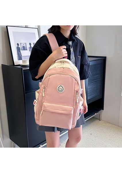 Girls Fresh And Sweet Casual Sırt Çantası Aydınlatma Öğrenci Okul Çantası (Yurt Dışından) fiyatları