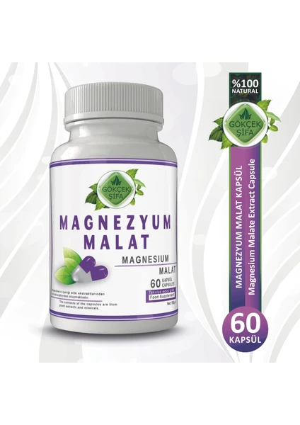 Magnezyum Malat Kapsül (Magnesium Malate Capsule)