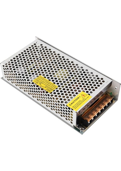 12 Volt 10 Amper Metal Kalın Kasa Adaptör MRV-120-12-MERVESAN