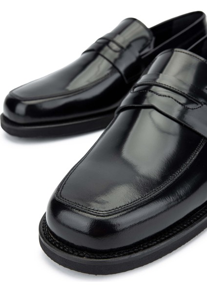 Erkek Hakiki Deri Siyah Açma Makosen Ayakkabı 183 29901 Erk Ayk Y24 Sıyah Acma fırsatları