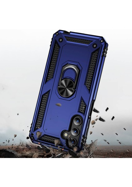 Samsung Galaxy A25 5g Kılıf Sofya Yüzüklü Standlı Zırhlı Korumalı Silikon Kılıf indirimleri