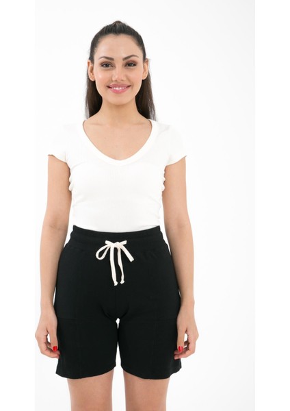 Fitilli Örme Body, Kısa Kollu V Yaka - Abel fiyatları