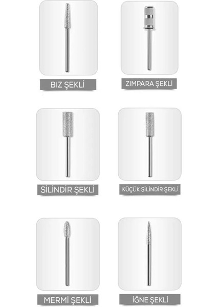 Elektrikli Protez Tırnak Freze Makinesi Manikür Pedikür Tırnak Törpü Cihazı Pembe indirimleri