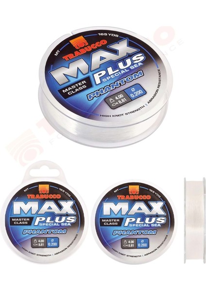 Max Plus Phantom 1000MT Olta Misinası - 0,50
