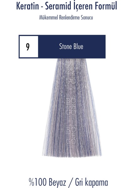 Profesyonel Krem Boya Stone Blue 100 Ml fiyatları