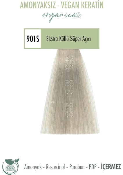 Organica Krem Boya 901s Ekstra Küllü Süper Açıcı 100 Ml fiyatları