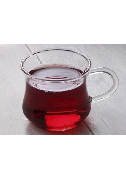 Borosilikat Kupa 250ML 6lı