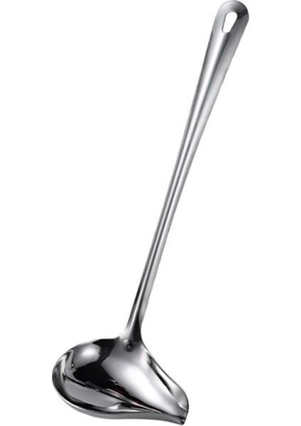 Paslanmaz Çelik Kaşık Kepçesi Metal Çorbası Kaşığı Kepçesi (Yurt Dışından)