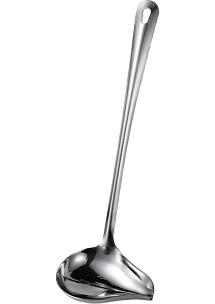 Paslanmaz Çelik Kaşık Kepçesi Metal Çorbası Kaşığı Kepçesi (Yurt Dışından)