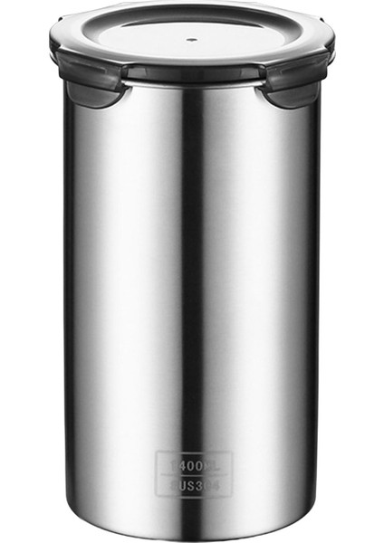 304 Paslanmaz Çelik Geçirmez 1400ML Için Mühürlü Kavanozu (Yurt Dışından)