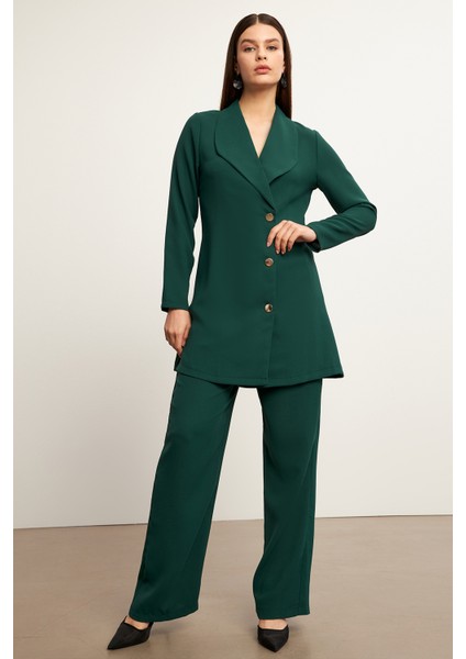 Liora Ceket Pantolon Takım - Zümrüt fiyatları