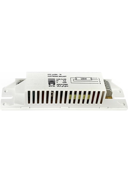 1X18W T8 Elektronik Balast (150 Adet Koli) Made in Türkiye
