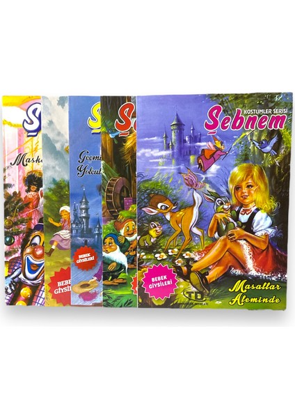 Şebnem Ile Kostümler Serisi 5 Kitap Set Tandem Yayınları
