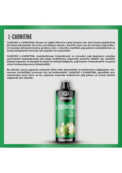 L-Carnitine Thermo Green Apple 40 Servis