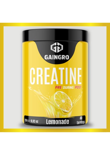 Creatine Lemonade - 250 gr 40 Servis