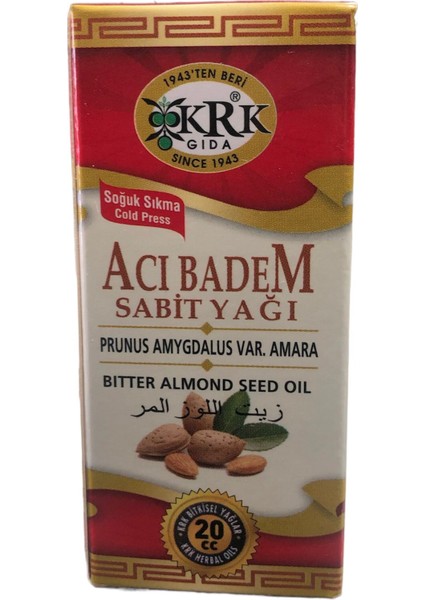 Acı Badem Yağı 20 cc