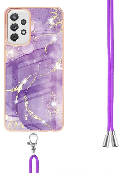 Samsung Galaxy A72 5g/4g Anti-Scratch Yumuşak Crossbody Kordon (Yurt Dışından)