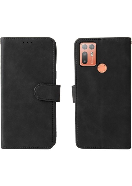 Htc Desire 20 Için Kılıf Artı Deri Folio Flip Case ile Tam Koruma (Yurt Dışından)