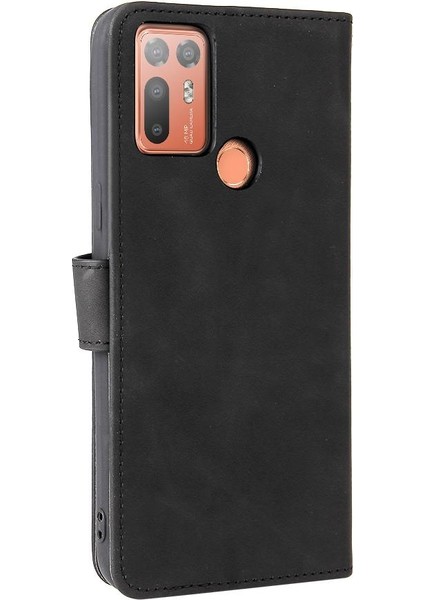 Htc Desire 20 Için Kılıf Artı Deri Folio Flip Case ile Tam Koruma (Yurt Dışından)