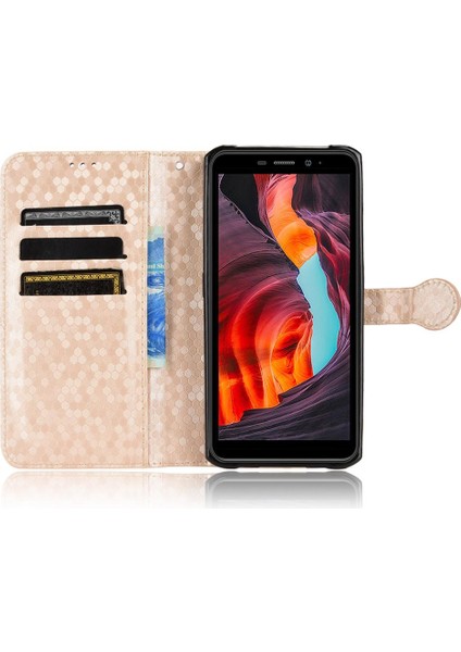 Ulefone Zırh X10/X10 Pro Deri Cüzdan Kapak Manyetik Toka Için Kılıf (Yurt Dışından)