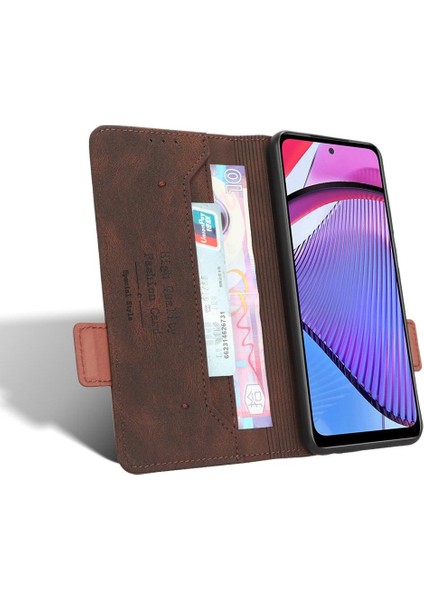 Motorola Moto G Oyna Geno2 Deri Folio Flip Case Koruyucu (Yurt Dışından)