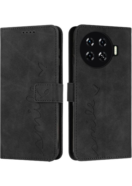 Tecno Spark 20 Pro Için Kılıf Tam Koruma Yan Toka Kartı Ekleme (Yurt Dışından)