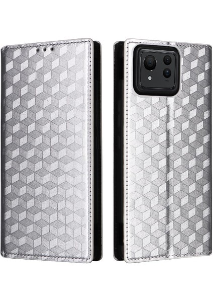 Asus Zenfone 11 Için Kılıf Ultra Pu Deri Kart Yuvaları Tutucu Cüzdan 3D (Yurt Dışından)