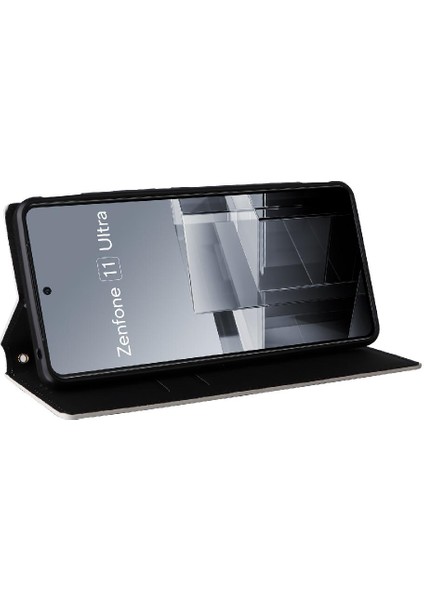 Asus Zenfone 11 Için Kılıf Ultra Pu Deri Kart Yuvaları Tutucu Cüzdan 3D (Yurt Dışından) fırsatları