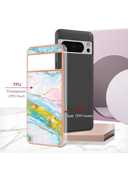 Google Piksel 8 Pro 5g Koruma Için Kılıf Ince Tpu Mermer Desen Yumuşak (Yurt Dışından) fırsatları