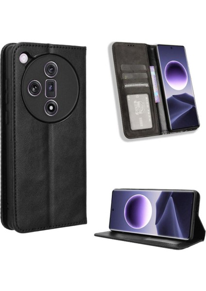 Oppo Bulmak Için Kılıf X7 5g Pu Deri Cüzdan Manyetik Kapatma (Yurt Dışından)
