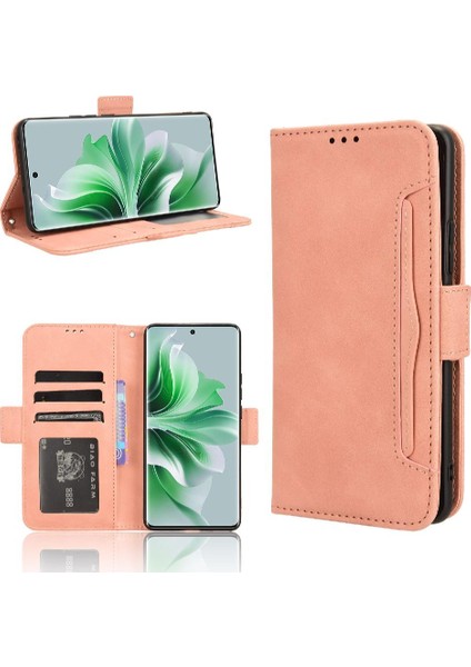 Oppo Oppo 11 5g Deri Cüzdan Kapak Için Kılıf Ayarlanabilir Ayrılabilir Kart (Yurt Dışından)
