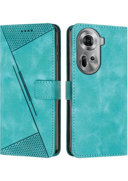 Oppo Oppo 11 5g Için Kılıf Tam Koruma Yan Toka Kart Ekleme Flip (Yurt Dışından)