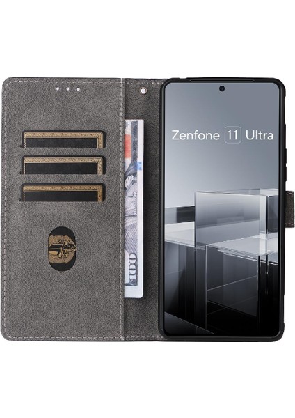 Asus Zenfone 11 Için Kılıf Ultra Rfıd Engelleme Kart Yuvaları Kapak Flip Folio (Yurt Dışından) fiyatları